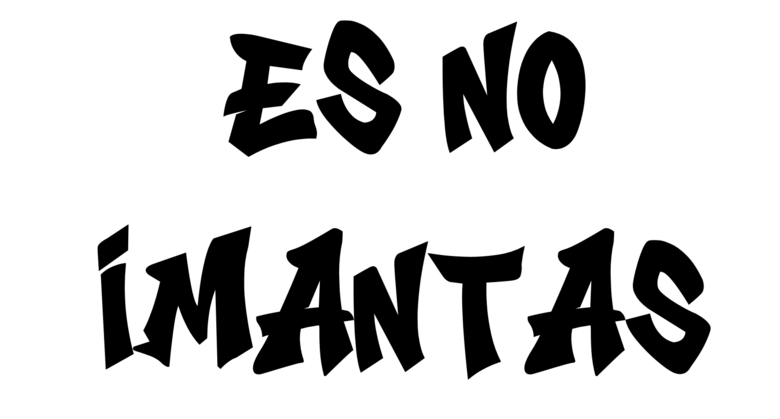 es no imantas наклейка 20cm